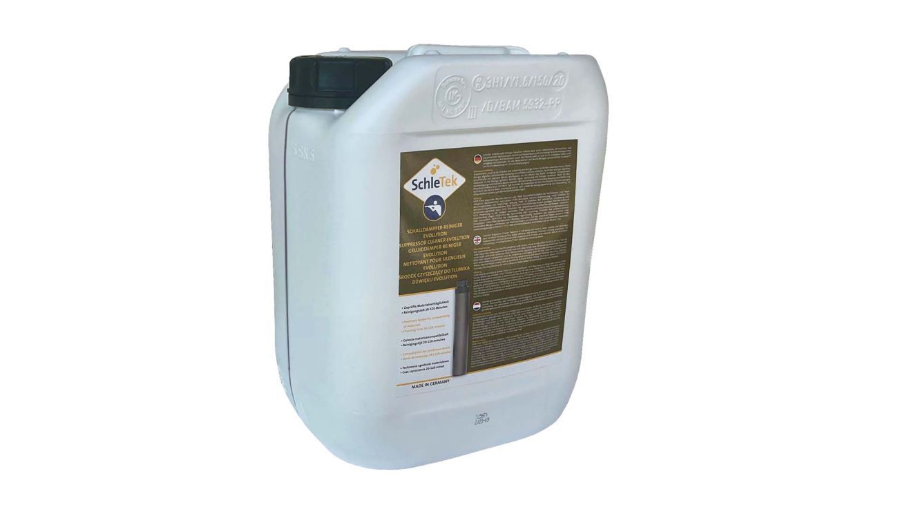 Čistič na tlumiče hluku SchleTek Suppressor Cleaner Evolution, 5 L