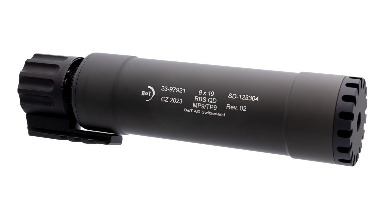 Tlumič B&T RBS SMG/PDW QD, 9x19, B&T MP9/TP9