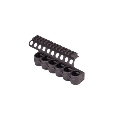 Držák na náboje s railem Mesa Tactical Polymer pro Mossberg 930, 6 nábojů