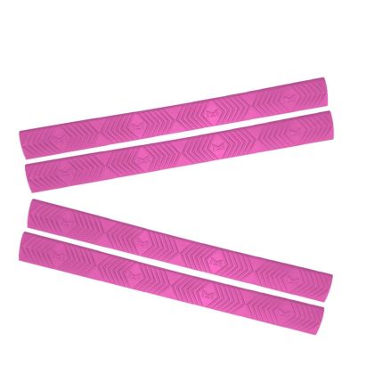 Krytka railů ERGO M-LOK Wedgelok Rail Cover 4 Pack, Růžová