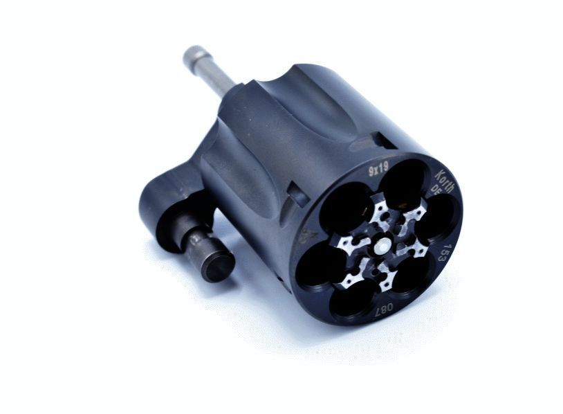 Výměnný válec pro revolver Korth NSC/Ranger, 9x19, 6 ran