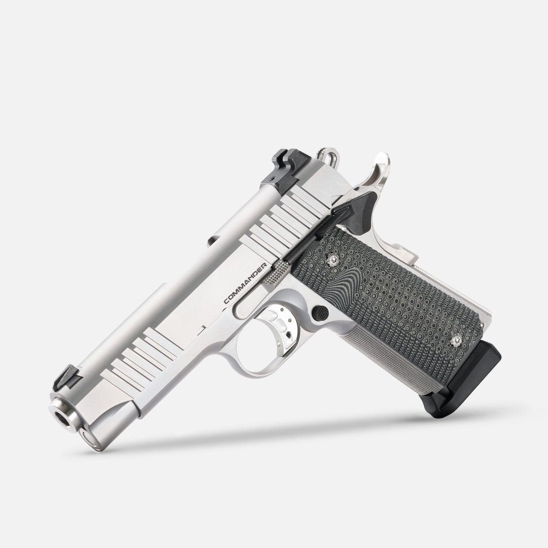 Pistole BUL 1911 Commander, Stainless Steel (9x19)
