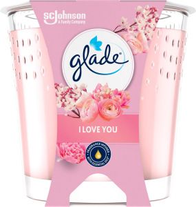 Glade svíčka vonná I Love You, 112 g
