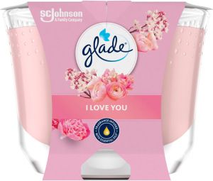 Glade svíčka vonná Maxi I Love You, 204 g