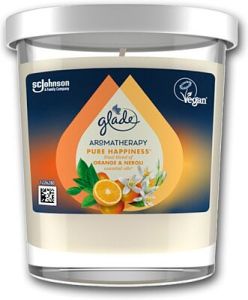 Glade Aromatherapy svíčka vonná Pure Happiness, 170 g
