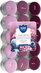 Aura čajová vonná svíčka mražené ovoce 30 ks