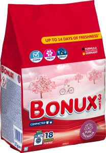 Bonux prací prášek Color Pure Magnolia 1,17 kg, 18 dávek