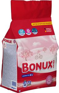 Bonux prací prášek Color Pure Magnolia 4,68 kg, 72 dávek