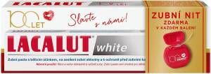 Lacalut White zubní pasta + zubní nit, 75 ml