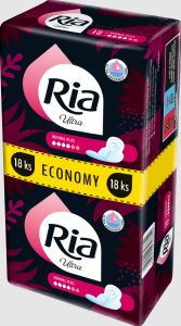 Ria dámské vložky Ultra Normal Duopack, 18 ks