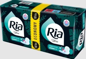 Ria dámské vložky Ultra Normal Plus Deo Duopack, 18 ks