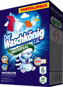 Waschkönig prací prášek Universal, 48 praní, 2,88 kg