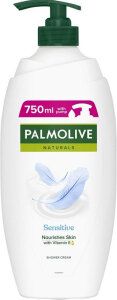 Palmolive Naturals Milk Sensitive Protein Sprchový gel pumpa, 750 ml