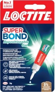 LOCTITE Super Bond Repositionable Gel, 3g