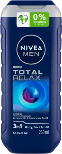 Nivea Men Total Relax 3 v 1 sprchový gel 250ml