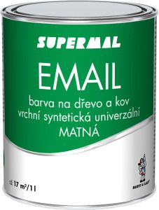 Supermal Email S2013 0100 bílý mat, 0,6 l