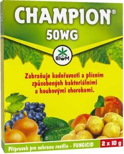 Fungicid Champion Biom 50WG přípravek pro ochranu rostlin, 2x10 g
