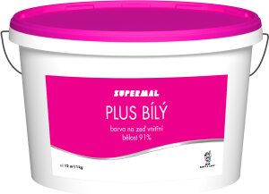 Supermal Plus bílý pro vniřtní nátěry, 15 kg