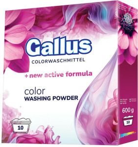 Gallus prací prášek Color,10 dávek,600 g
