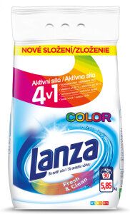 Lanza Fresh & Clean Color prací prášek na barevné prádlo 90 dávek 5,85 kg