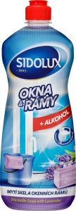 Sidolux čistič na okna a rámy s levandulí, 1 l