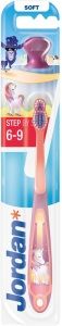 Jordan Step by Step dětský zubní kartáček, ve věku 6-9 let, 1 ks