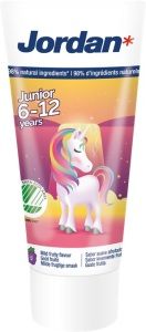 Jordan Junior, zubní pasta pro děti, pro děti 6-12 let, 50 ml