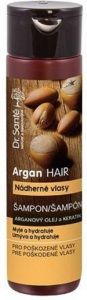 Dr. Santé Arganový olej a keratin šampon pro poškozené vlasy 250 ml