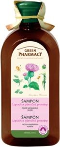 Green Pharmacy šampon proti vypadávání vlasů s lopuchem a pšenicí 350 ml