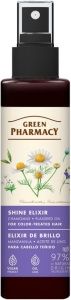 Green Pharmacy Heřmánek a lněné semínko vlasový elixír na barvené vlasy 150 ml