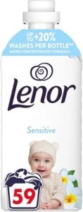 Lenor Sensitive aviváž 59 praní, 1239 ml