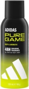 Adidas deodorant sprej pro muže Pure Game Deep & Aromatic 150 ml
