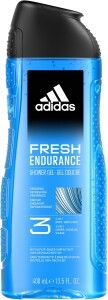 Adidas Fresh Endurance 3v1 sprchový gel na tělo, vlasy a pleť pro muže 400 ml