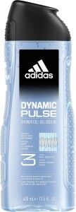 Adidas Dynamic Pulse 3v1 sprchový gel na tělo, vlasy a pleť pro muže 400 ml