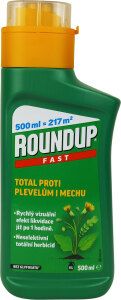Roundup Fast Koncentrát bez glyfosátu, 500 ml