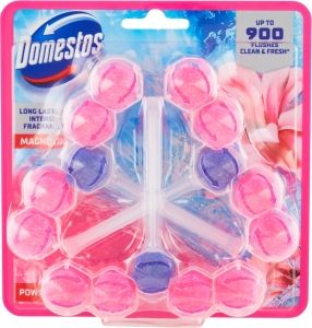 Domestos Power 5 Magnolia WC blok 3 x 50g