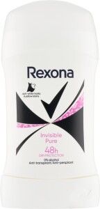 Rexona Invisible Pure tuhý antiperspirant 50ml