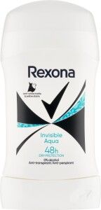 Rexona Invisible Aqua tuhý antiperspirant 50 ml