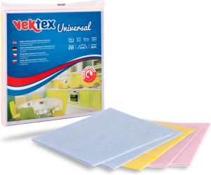 Vektex Universal rychloutěrka 38 x 38 cm 5 kusů, různé barvy