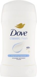 Dove tuhý antiperspirant Classic Fresh 50ml
