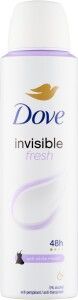 Dove Invisible Fresh Antiperspirant sprej 150ml