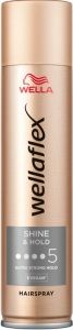 Wellaflex Shine & Hold lak na vlasy, fixace 5, 400 ml