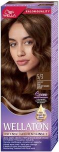 Wella Wellaton Světle zlatohnědá krémová permanentní barva na vlasy 5/3