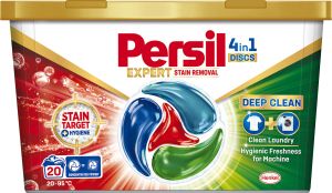 Persil prací kapsle Discs 4in1 Deep Clean Expert Stain Removal 20 dávek