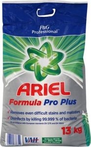 Ariel Formula Pro Plus prací prášek pro profesionální použití 130 dávek 13 kg