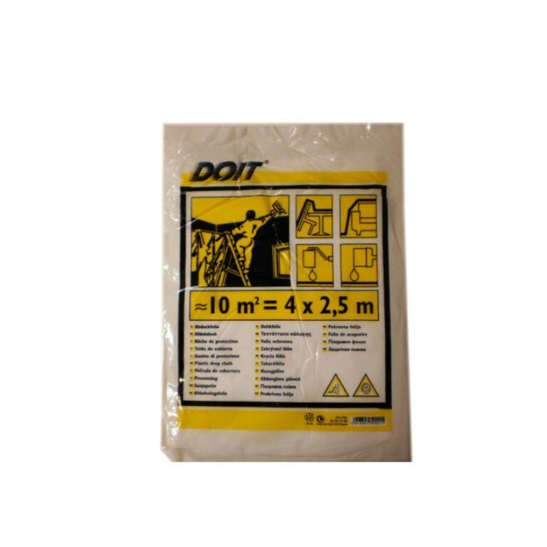 zakrývací fólie 4x2,5m HDPE 7my
                          