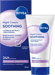 Obrázek 1. produktu Nivea Essential Zklidňující noční krém pro citlivou pleť 50ml