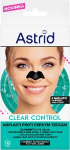Astrid Clear Control – náplasti proti černým tečkám (6 ks)