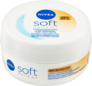 Nivea Soft Svěží hydratační krém s UV ochranou SPF15 100ml
