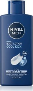 Nivea Men Cool Kick tělové mléko s pumpičkou pro muže 400 ml